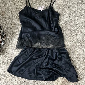 Victoria’s Secret silk pajama set. NEW with tags